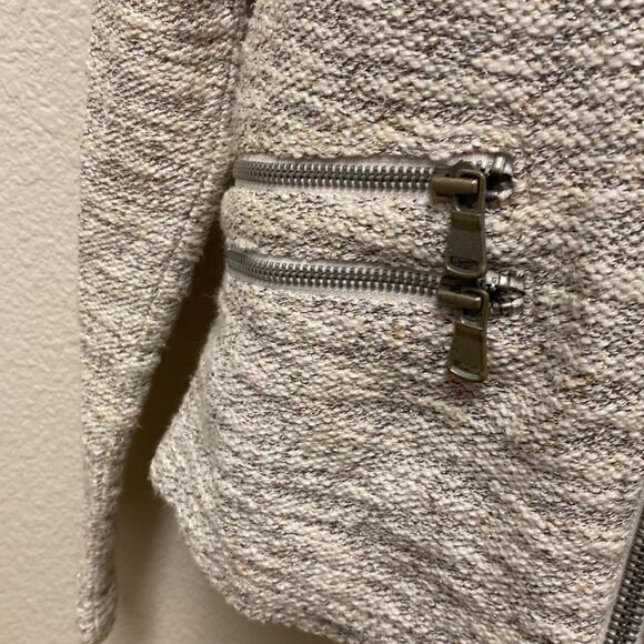 Lou & Grey Tweed Zip Jacket XS - Picture 5 of 6